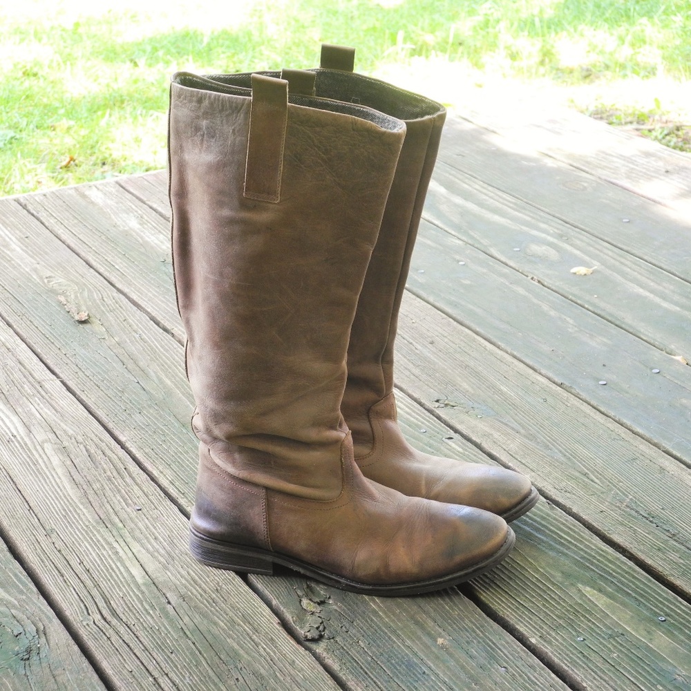 Aldo Tall Leather Boots